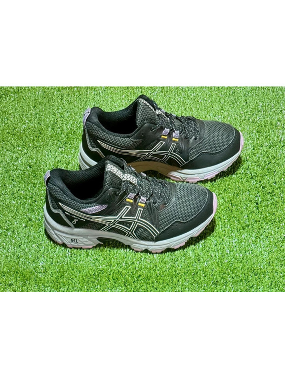 ASICS Gel-Venture 8 Black Purple Women’s Size 7.5